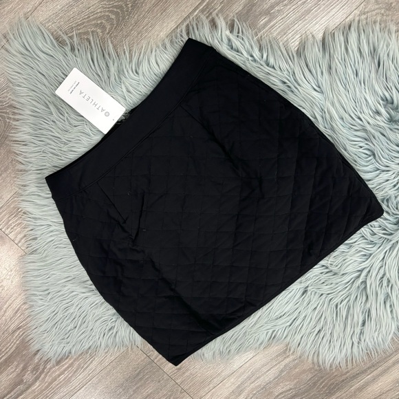 NWT ATHELTA jupe apres ski skirt in black - 8 - Picture 11 of 11